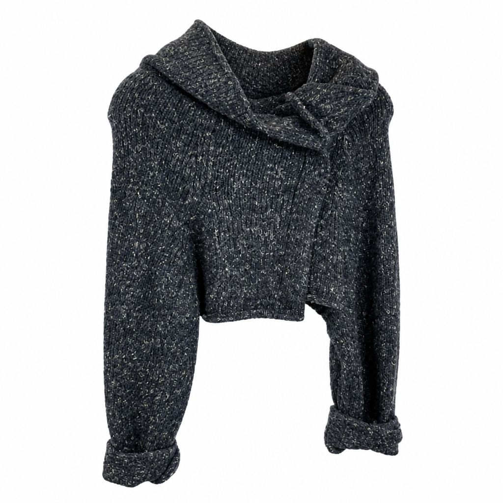 pullover rundholz frauen wolle 