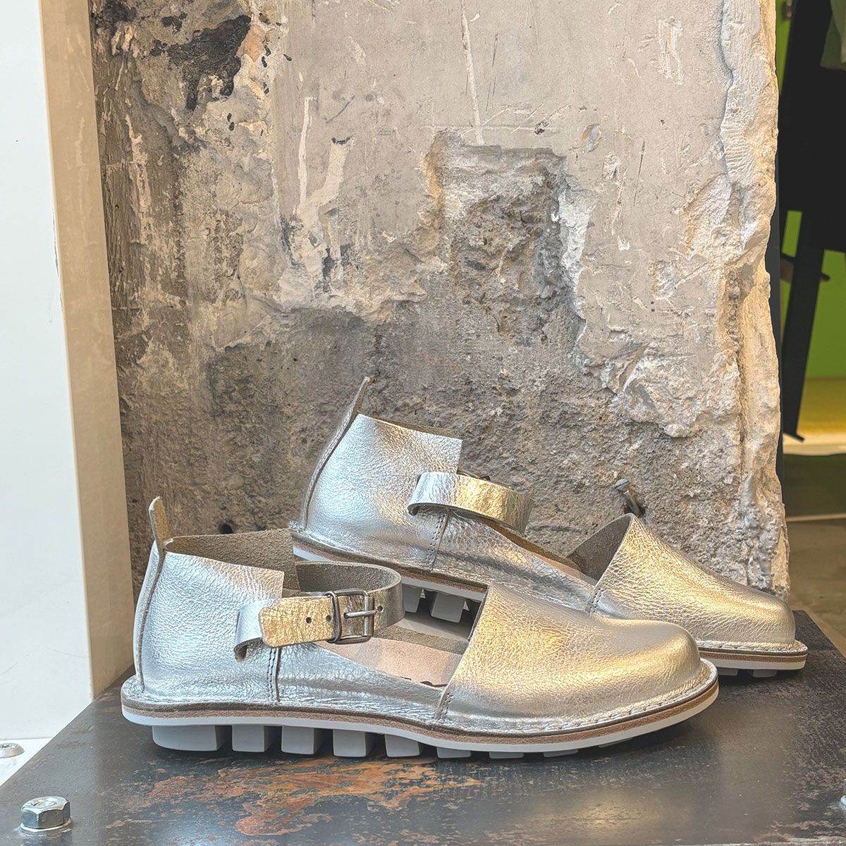 schuhe trippen union silber 1