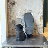 schuhe rundholz schwarz 