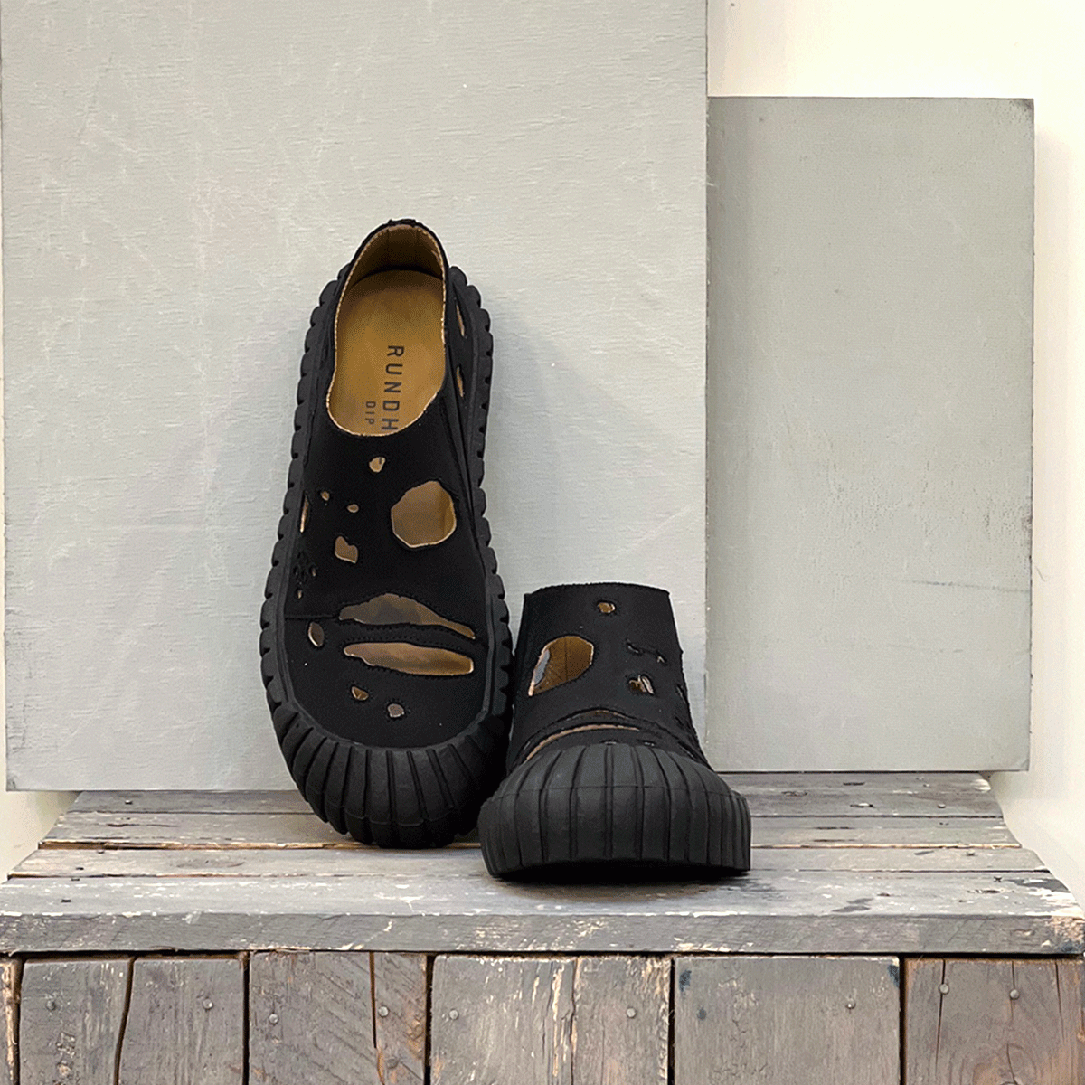 schuhe rundholz