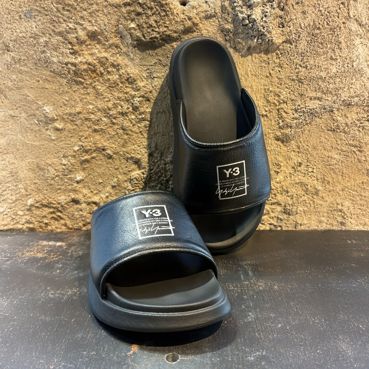 schuhe sandale y3 slide ki4033 dacapo aachen