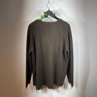 pullover rundholz frauen wolle 