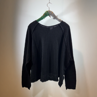pullover rundholz frauen wolle schwarz dacapo aachen
