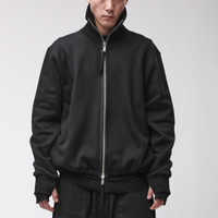 sweatshirtjacke thom krom schwarz 
