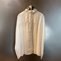 bluse rundholz weiß
