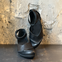 schuhe trippen glance schwarz