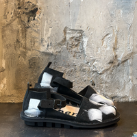 schuhe trippen union schwarz weiß