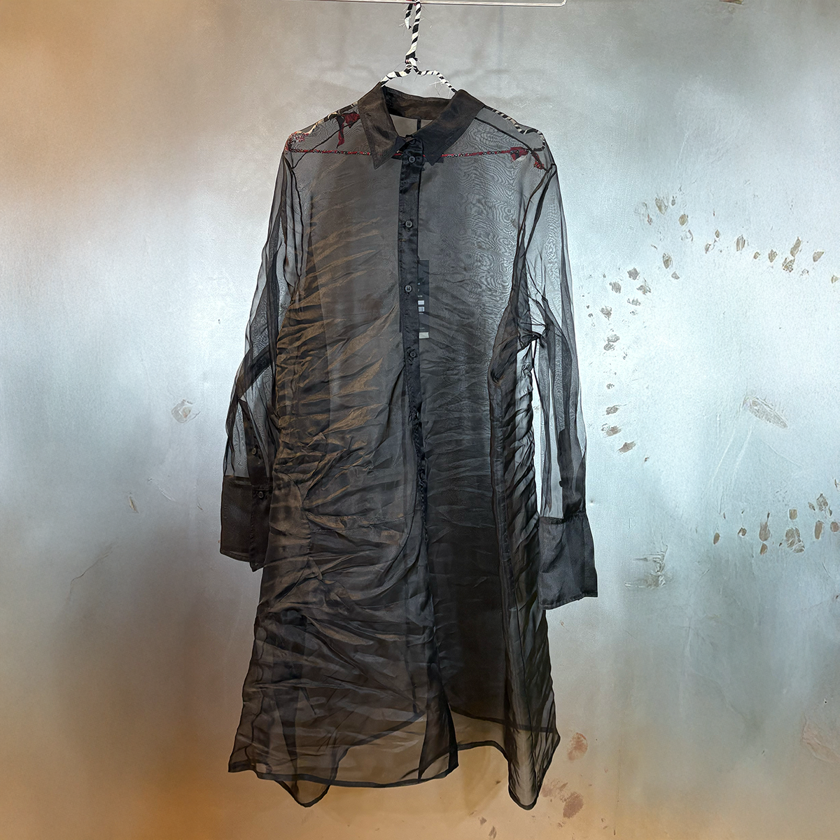 bluse annette görtz schwarz seide dacapo aachen