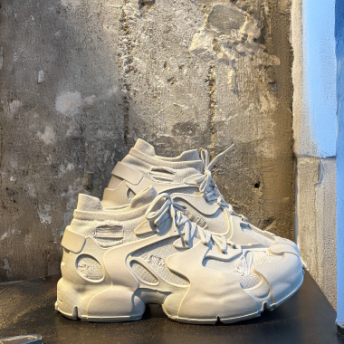 schuhe camperlab tossu sock weiß sneaker a500005-034