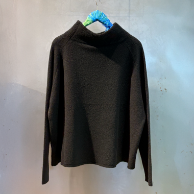 pullover rundholz frauen wolle schwarz dacapo aachen