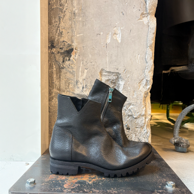 schuhe samoke schwarz anckle boot  dacapo aachen