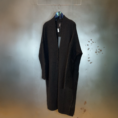 strickjacke thom krom schwarz wolle dacapo aachen