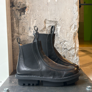 schuhe trippen schwarz stiefelette reference